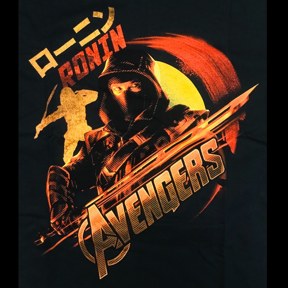 Marvel Avengers End Game Ronin Japanese Kanji Tee